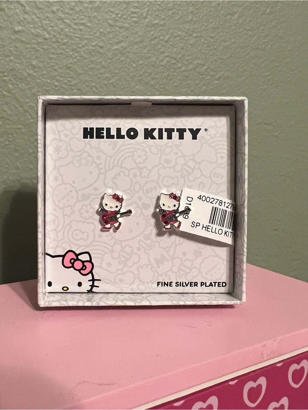 Hello Kitty rockstar earrings